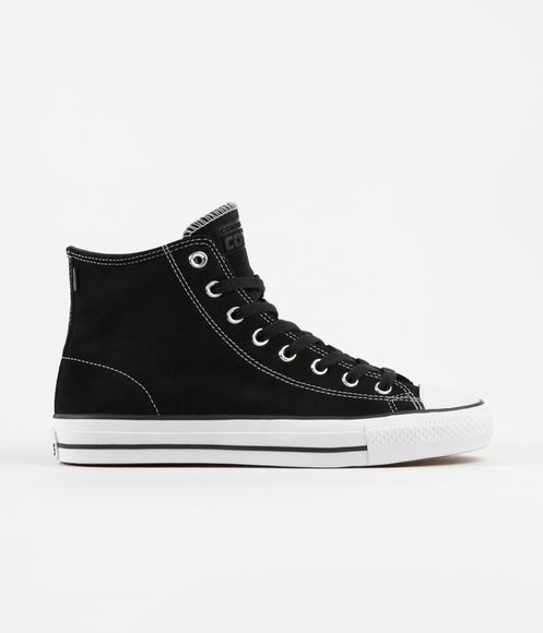 Converse CTAS Pro Hi Shoes - Black / Black / White