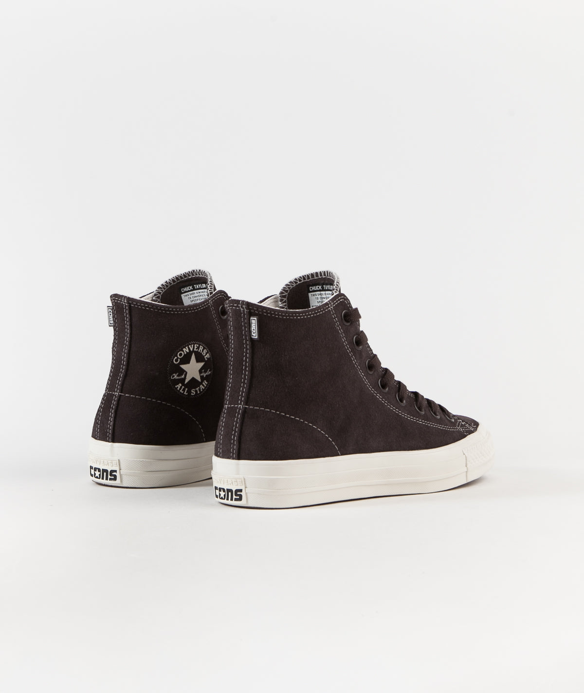 Converse CTAS Pro Hi Shoes Dark Root Dark Root Egret Flatspot