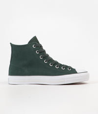 Converse CTAS Pro Hi Shoes - Vintage Green / Egret / White | Flatspot