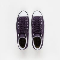 Converse CTAS Pro Hi Suede Shoes - Grand Purple / Vivid Sulfur / White thumbnail