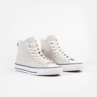 Converse CTAS Pro Hi Suede Shoes - Vintage White / White / Black thumbnail
