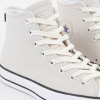 Converse CTAS Pro Hi Suede Shoes - Vintage White / White / Black thumbnail