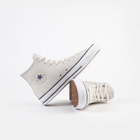 Converse CTAS Pro Hi Suede Shoes - Vintage White / White / Black thumbnail