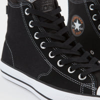 Converse CTAS Pro Hi Workwear Twill Shoes - Black / Orange Rind / White thumbnail