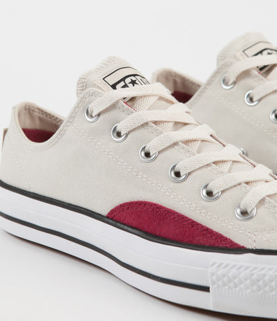 Converse CTAS Pro Op Ox Shoes - Natural Ivory / Black / White