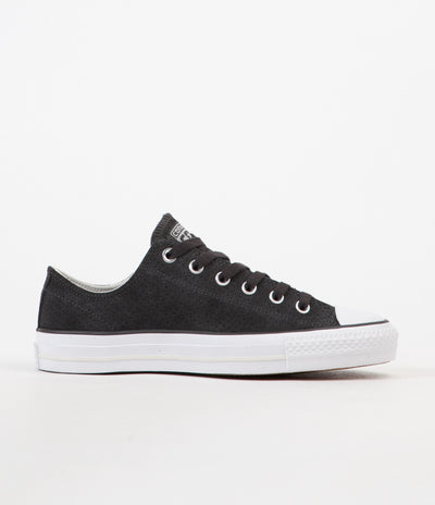 Converse CTAS Pro Ox Shoes - Almost Black / Egret / White