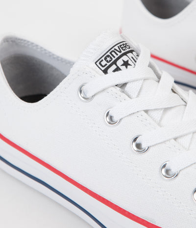 Converse CTAS Pro Ox Shoes - White / Red / Insignia Blue