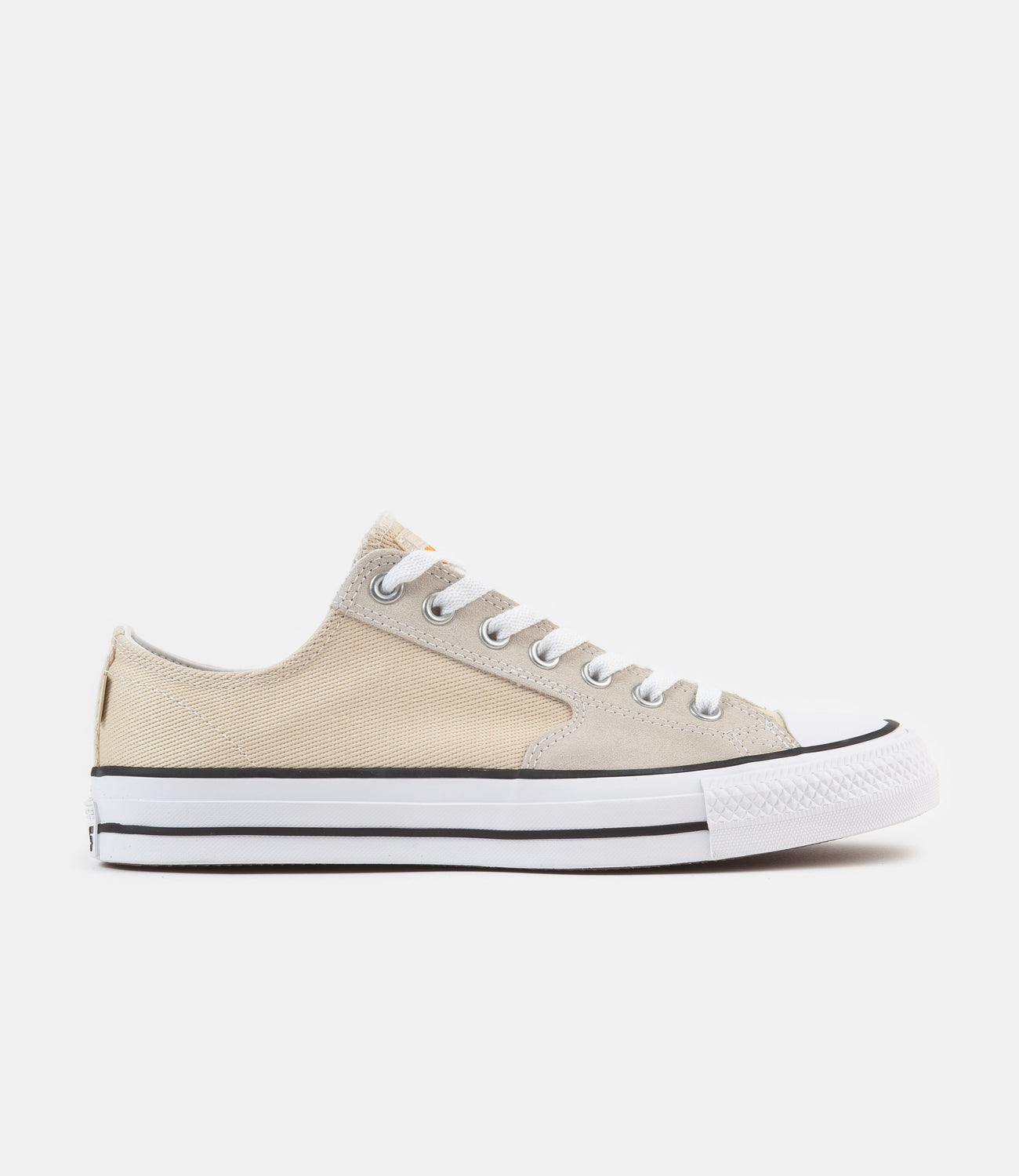 Converse CTAS Pro Ox Workwear Twill Shoes Natural Ivory Black Flatspot