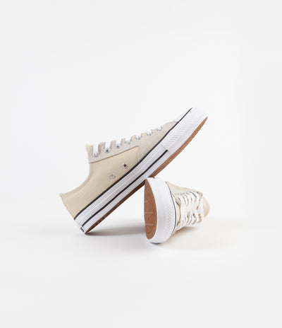 Converse CTAS Pro Ox Workwear Twill Shoes - Natural Ivory / Black
