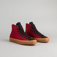 Converse CTAS Pro Suede Backed Canvas Hi Shoes - Brick thumbnail