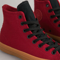 Converse CTAS Pro Suede Backed Canvas Hi Shoes - Brick thumbnail