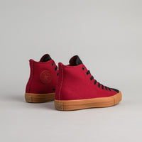Converse CTAS Pro Suede Backed Canvas Hi Shoes - Brick thumbnail
