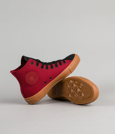 Converse CTAS Pro Suede Backed Canvas Hi Shoes - Brick