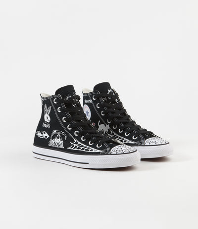 Converse CTAS Sean Pablo Hi Shoes - Black / White / White | Flatspot