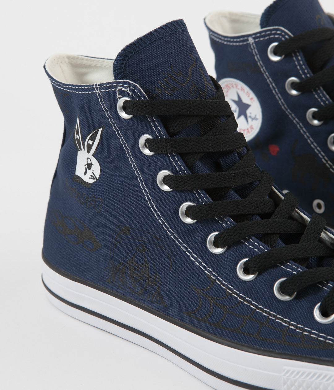 Converse CTAS Sean Pablo Hi Shoes - Navy / Black / White Converse CTAS Sean Pablo Hi Shoes - Navy / Black / White
