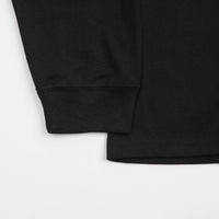 Converse Embroidered Star Chevron Long Sleeve T-Shirt - Black thumbnail
