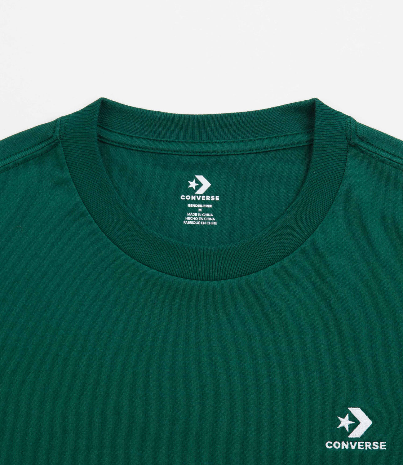 Converse t shirt green on sale