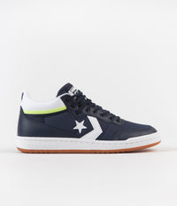 Converse Fastbreak Pro Mid Shoes - Obsidian / White / Ghost Green