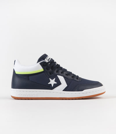 Converse Fastbreak Pro Mid Shoes - Obsidian / White / Ghost Green