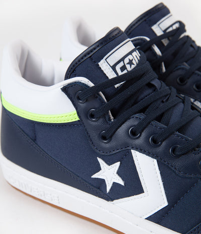 Converse Fastbreak Pro Mid Shoes - Obsidian / White / Ghost Green