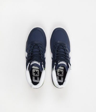 Converse Fastbreak Pro Mid Shoes - Obsidian / White / Ghost Green