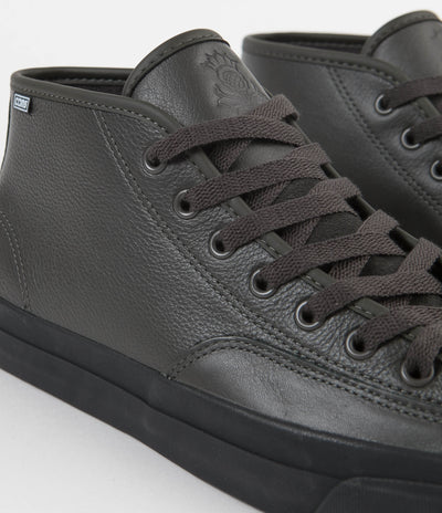 Converse Jack Purcell Pro Mid Leather Jake Johnson Shoes - Beluga / Black / Black