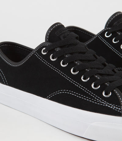 Converse Jack Purcell Pro Ox Shoes - Black / Black / White