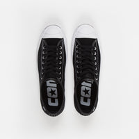 Converse Jack Purcell Pro Ox Shoes - Black / Black / White thumbnail