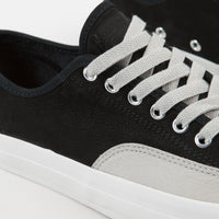 Converse Jack Purcell Pro Ox Shoes - Black / Pale Grey / Vintage White thumbnail