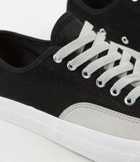 Converse Jack Purcell Pro Ox Shoes Black Pale Grey Vintage White Flatspot