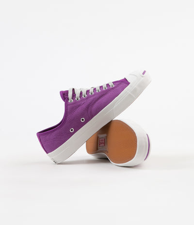 Converse Jack Purcell Pro Ox Shoes - Icon Violet / Pale Grey