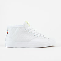 Converse JP Pro Mid Lambda Emboss Shoes - White / Chambray Blue / White thumbnail