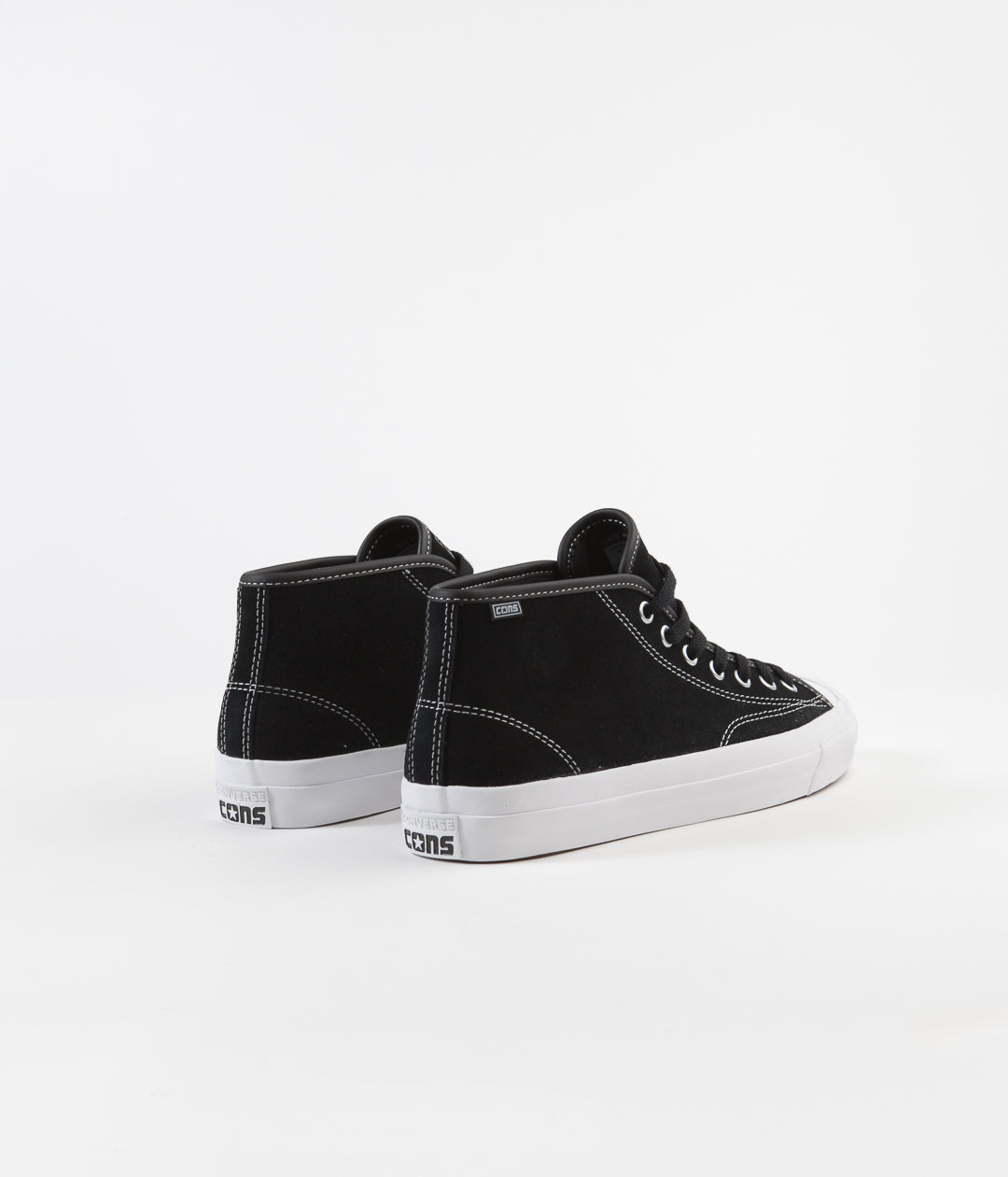Converse JP Pro Mid Shoes Black White Black Flatspot