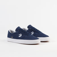 Converse Louie Lopez Pro Ox Classic Suede Shoes - Navy / White / Gum thumbnail