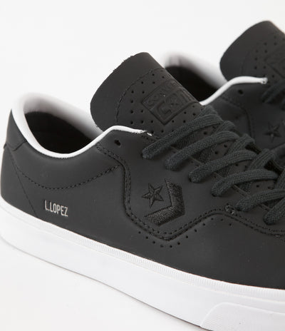Converse Louie Lopez Pro Ox Shoes - Black / Black / Black / White