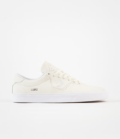 Converse Louie Lopez Pro Ox Shoes - Egret / Egret / White