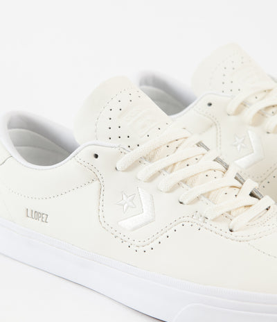 Converse Louie Lopez Pro Ox Shoes - Egret / Egret / White