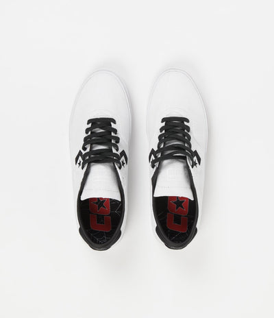 Converse Louie Lopez Pro Ox White Widow Shoes - White / Black / University Red