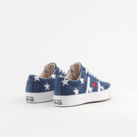 Converse One Star Academy Ox Archive Print Remixed Shoes - Navy / Enamel Red / White thumbnail