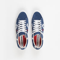 Converse One Star Academy Ox Archive Print Remixed Shoes - Navy / Enamel Red / White thumbnail