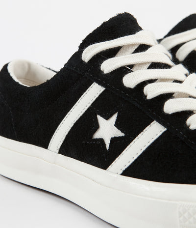 Converse One Star Academy Ox Shoes - Black / Egret / Egret | Flatspot