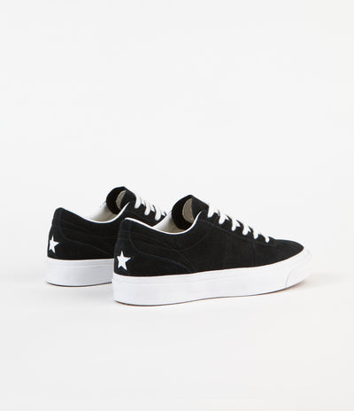 Converse One Star CC Ox Shoes - Black / White / White