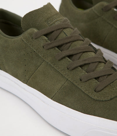 Converse One Star CC Ox Shoes - Herbal / Herbal / White