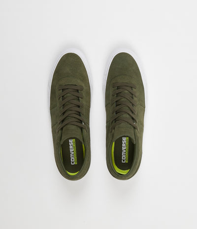 Converse One Star CC Ox Shoes - Herbal / Herbal / White