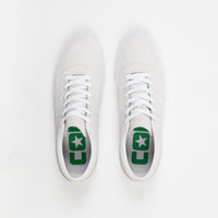 Converse One Star CC Pro Ox Shoes - White / Green / White thumbnail