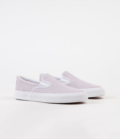 Converse One Star CC Slip On Shoes - Barely Grape / White / White