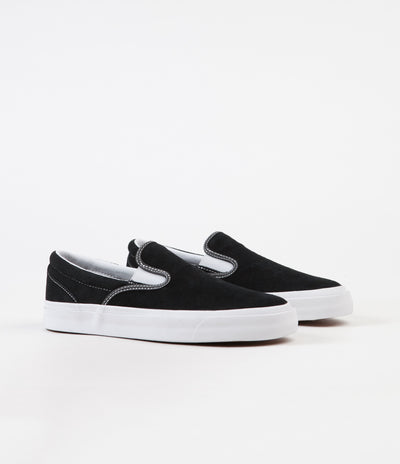 Converse One Star CC Slip On Shoes in Black and White / White