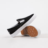 Converse One Star CC Slip On Shoes in Black and White / White thumbnail