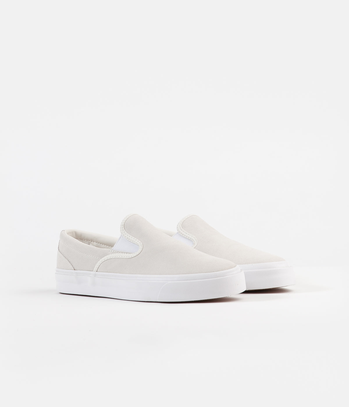 White converse slip on shoes hotsell