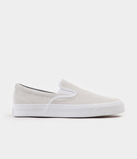 Converse One Star CC Slip On Shoes - White / Black / White